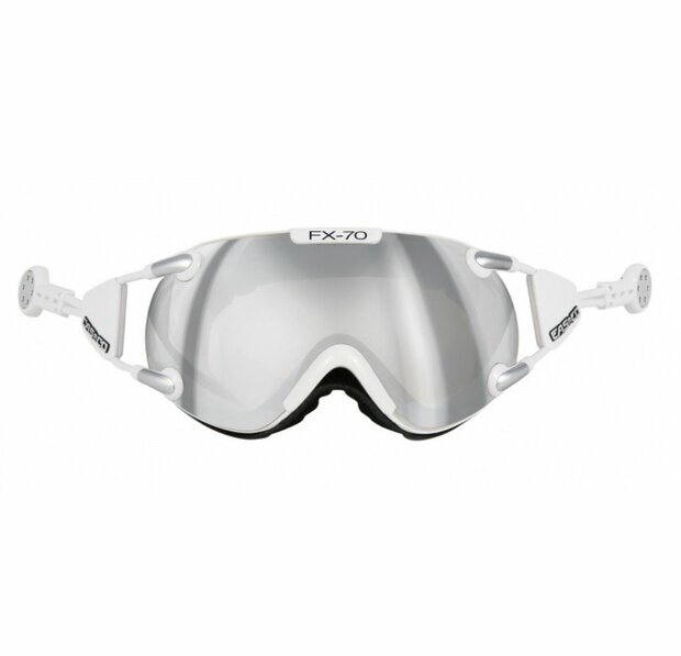 casco Skibril FX-70 carbonic white wit zilver  magnet Link kopen online bij topsnowshop 5002 4031381708502	4031381708502