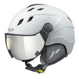 40123_Cp_Corao_skihelm_vizier_wit_vario