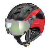 11720_Cp_Camurai_skihelm_vizier_carbon_rood_vario