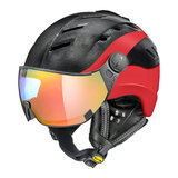 11727_Cp_Camurai_skihelm_vizier_carbon_rood_vario