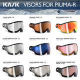 kask skihelm vizier los - kask ersatz visier - kask visor 230