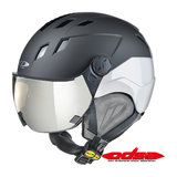 41223_Cp_Corao_skihelm_vizier_zwart-wit_vario