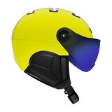 Skihelm met Vizier Kask Firefly Yellow -  Mirror Vizier 