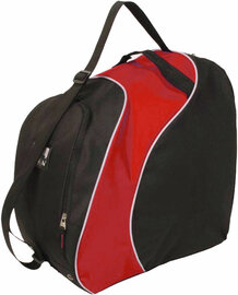 Skischuhe Tasche & Skihelm Tasche Sapporo Schwarz Rot in eins!