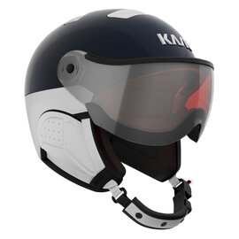 Kask Class Sport Blau - Skihelm mit Visier - Photochrom Visier (☁/❄/☀) Cat.1-2