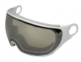 Mango Skihelm Vizier Silver Mirror photochromic (☁/❄/☀) - Für Mango Cusna & Quota Skihelm
