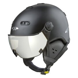 CP Carachillo Skihelm schwarz - single spiegel visier (2 Optionen) 