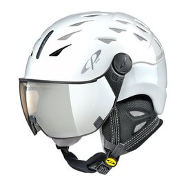 CP Cuma Skihelm weiss - photochrom Visier (7 Optionen)