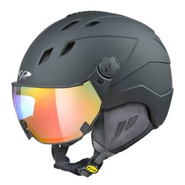 CP Corao+ Skihelm schwarz - photochrom Visier (4 Optionen) - sehr sicher