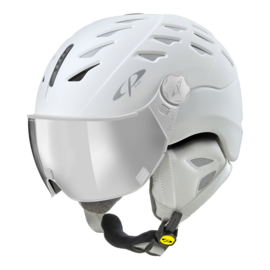 CP Cuma Cashmere Skihelm weiss - photochrom Visier (4 Optionen)