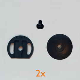 HMR Skihelm Vizier - Schraubensatz schwarz oder weiss - Passend für HMR Skihelme