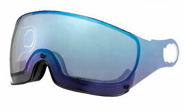 Mango Skihelm Visier Photochrom flash blue white (☁/☀/❄)