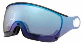 Mango Skihelm Visier Photochrom flash blue (☁/☀/❄)