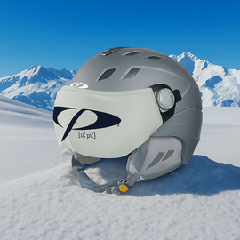 CP Visierschutz Skihelm - Dieser skihelm Visier Schutz passt auch auf Skihelme mit Visier von anderen Marken!