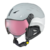 CP CUMA SKIHELM - GRAU WEISS - DL POLARIZED VARIO VIZIER Cat.2 - (☀/☁) 