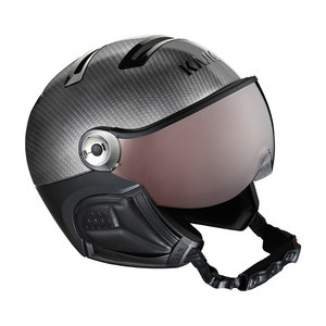 Skihelm met Vizier Kask Elite Photochromic Carbon Black - Smoke Pink Photochromic