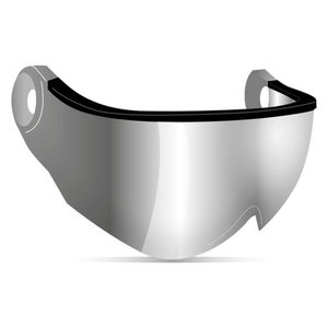 kask piuma R vizier los smoke grey - visor - visier