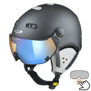 70626_Cp_Carachillo_carbon_skihelm_vizier_zwart_wit_pol_vario