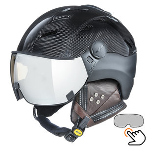 10323_Cp_Camurai_skihelm_vizier_carbon_zwart_vario