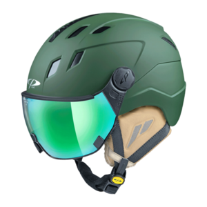 41722_Cp_Corao+_skihelm_vizier_groen_mirror